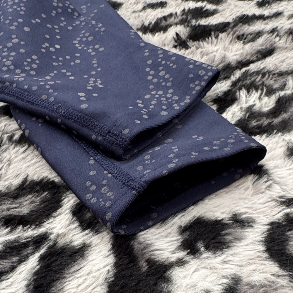 Under Armour Midnight Blue Patterned Leggings - image 4
